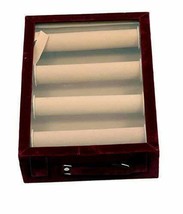 Handmade 4 Rods Transparent Bangle Organizer Box Beautiful Jewelry Stora... - £39.25 GBP