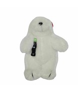 Vtg 1996 Coca Cola Polar Bear Plush Christmas Ornament Holiday Decoratio... - $19.80