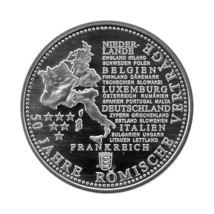 Germany Medal 2007 Silver 50 Years Treaty of Rome 32mm 02015 - £31.99 GBP