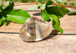 Lodolite Scenic World Garden Quartz Crystal with Gold Rutile Shamanic Dreamstone - £18.87 GBP