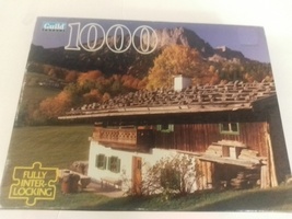 Guild Farmhouse Untersberg Germany 1000 Piece Jigsaw Puzzle 20 1/8&quot; X 27... - $39.99