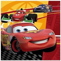 Disney Pixar Cars 2 Dessert Napkins Birthday Party Supplies 16 Per Packa... - £5.46 GBP