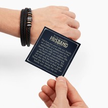 To My Husband Incredible Husband Love You Forever Bracelet - £34.13 GBP+