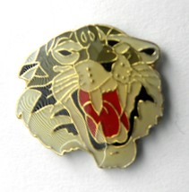 Tiger Head Roaring Big Cat Lapel Pin Badge 1 Inch - £4.31 GBP