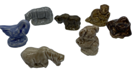 Collectible Wade Red Rose Miniatures Micellaneous Animals Lot of 7 - $441.56 MXN