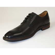Men's Shoes Steve Madden Soft Leather upper Lace Up Navin BLack image 4