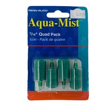 Penn Plax Aqua-Mist Cylinder 7/16&quot; Long Airstone (4 Pack) - £1.58 GBP
