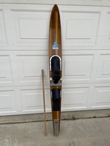 Vintage Cut &#39;n Jump Custom Slalom water  Ski  60 inch Laminated Wood Gor... - $167.31