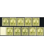 560, Mint Fine NH 8¢ TEN PO Fresh Stamps CV $800. - Stuart Katz - £196.65 GBP