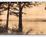 RPPC Wilson Lago Wilton Maine Me 1929 Cartolina N13 - $6.11