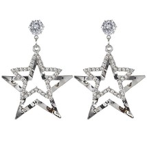 CHUHAN New Fashion Star Metal Earings Jewerly  Korean Earrings Simple Personalit - £8.44 GBP