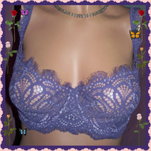 32DDD Purple Crochet WICKED Dream Angel UPLIFT PushUp wopad Victorias Secret Bra - £31.45 GBP