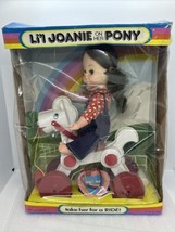 Vintage 1984 Love Doll &amp; Toy Co “Li’l Joanie On Her Pony” Box Set USA Box Damage - £14.43 GBP