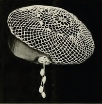 Crocheted Opera Cap– Jewel. Vintage Crochet Pattern for a Hat. PDF Download - $2.50