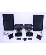 Pair Sony SS-EX3AV Speakers Parts Only ~ Woofers ~ Tweeters ~ X-Overs ~ ... - $9.99