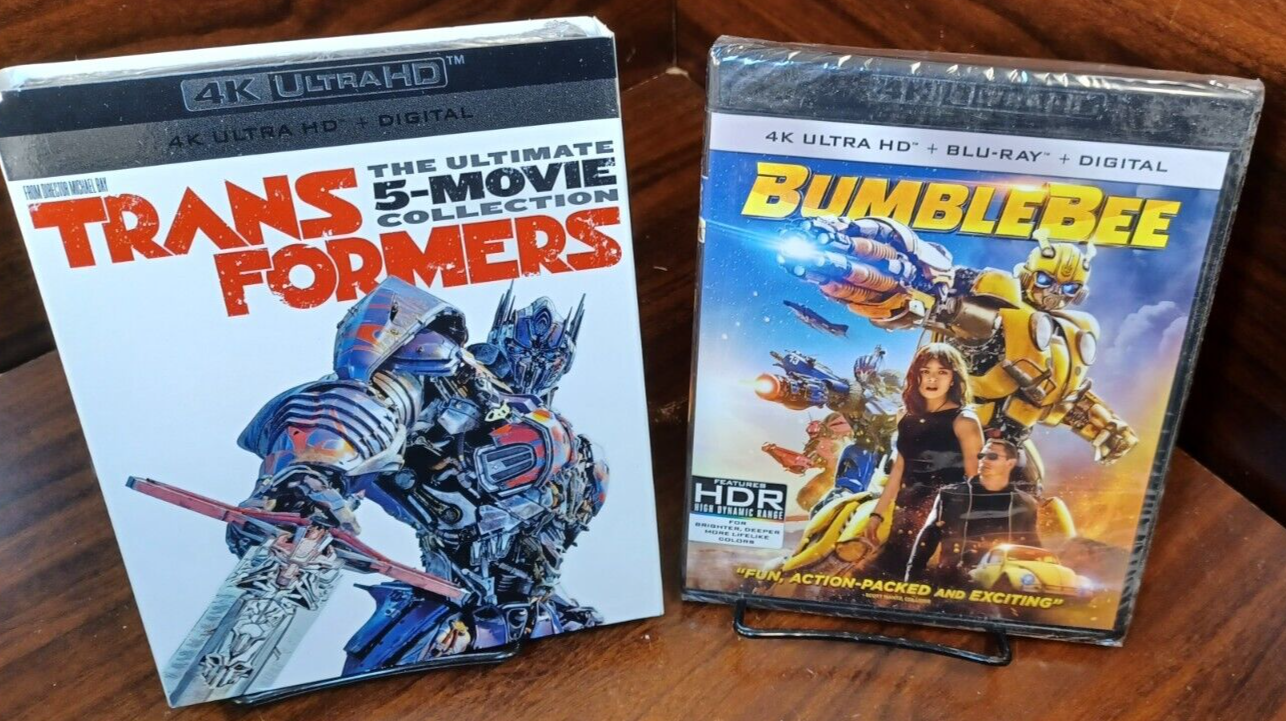 Transformers5 Movie Collection (4K)+Bumblebee (4K+Blu)No Digital Code