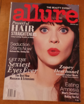 Allure Magazine Feb 2012 Zooey Deschanel; Britt Marin; Constance Jablons... - $6.00