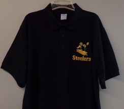 NFL Pittsburgh Steelers 1961-1968 Vintage Logo Mens Polo XS-6XL, LT-4XLT New - £20.00 GBP+