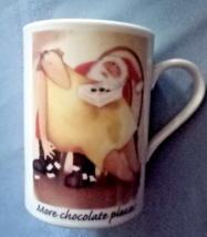 More Chocolate Please Erika Oller Santa Claus Mug - $32.98