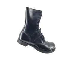 Corcoran Men&#39;s 10&quot; 975 Leather Jump Boots Combat Black  USA  Sz 10.5 D - £113.46 GBP