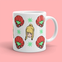 Cute Space Bounty Hunter Mug, Videogame Gamer Gift, Gaming Waifu DPM2, 11oz 15oz - £15.02 GBP+