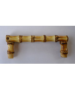  Real Bamboo Bath/Kitchen Cabinet/Drawer Pulls/Knobs-Med Duty U-Handle -... - £12.99 GBP