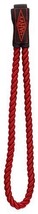 Twisted Cord Wrist Strap for Walking Cane &amp; Walking Stick - RED - £6.22 GBP