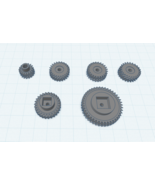 Roomba 600/700 Drive Gears Sprockets ABS - €22,60 EUR