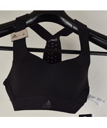 Adidas Womens Cmmttd Chill Climachill Sports Bra Black XS BK3112 New - $54.33 CAD