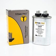 TOCF20-Titan Pro TOCF20 TITAN PRO Run Capacitor 20 MFD 440/370 Volt Oval - $36.73 CAD