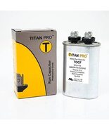 TOCF20-Titan Pro TOCF20 TITAN PRO Run Capacitor 20 MFD 440/370 Volt Oval - $36.73 CAD