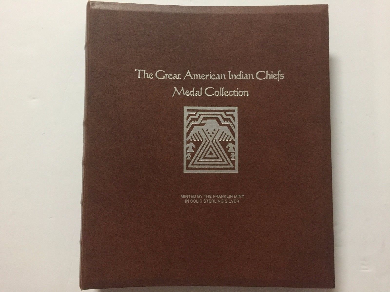 Great American Indian Chiefs Medal Collection - Sterling Silver - Franklin Mint - $1,299.99