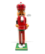 Publix Wood 13&#39; Golf Christmas Nutcracker NEW - $27.13 CAD