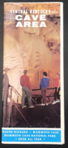 1970s Central Kentucky Cave Area Travel Brochure Mammoth Cave National Park - £11.00 GBP