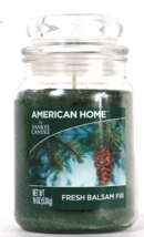 1 Ct American Home By Yankee Candle 19 Oz Fresh Balsam Fir Scented Candle - £28.67 GBP
