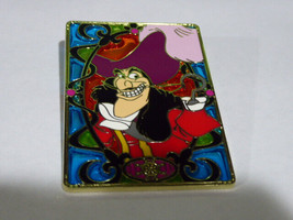 Disney Trading Pins 151640 Pink A La Mode - Captain Hook - Stained Glass Vil - £37.02 GBP