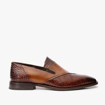 The Mississippi Tan Leather Loafer Men Shoe image 5