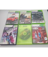 Xbox 360 Game Bundle Lot of 6 Titanfall Defiance NBA Forza Dance Mass Ef... - $23.36