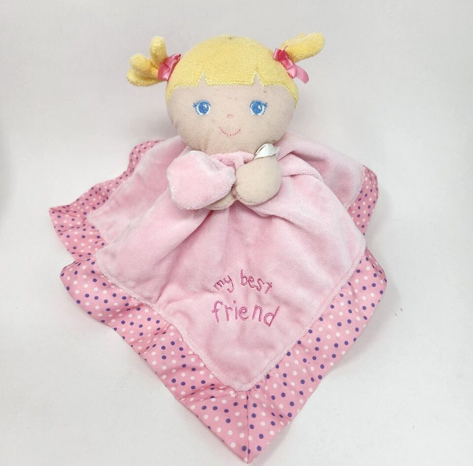 Primary image for GARANIMALS 2014 MY BEST FRIEND BLONDE DOLL SECURITY BLANKET PLUSH SOFT LOVEY