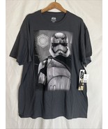 Star Wars Mens&#39; The Force Awakens Storm Trooper T Shirt grey sizeXL (46/... - $16.04