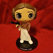 Star Wars Classic Princess Leia Funko Wacky Wobbler Toy Bobble Head W/ NO BOX - £7.84 GBP