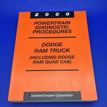 2000 Dodge Ram Truck 1500 2500 3500 Factory Powertrain Diagnostic Repair Manual - $37.61