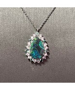 Authenticity Guarantee

Natural Opal Diamond Pendant w/ 18 Gold 3.25 TCW... - $3,920.40