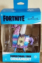 Hallmark Epic Games Fortnite Loot Llama Christmas Tree Ornament 2020 New... - $14.24