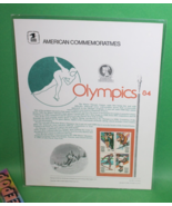 American Commemoratives Olympics 84 USPS Stamps Panel 206 January 6, 1984 - $13.59 CAD