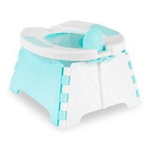 Jool Baby Portable Potty Training Chair with Travel Bag, Foldable - Aqua - $376.73 MXN