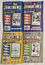 Lot of (4) Penny Press Jumble That Scrambled Word Game Puzzle Books 2021... - £14.85 GBP