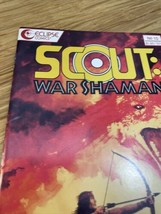 Eclipse Comics Scout War Shaman Issue #10 February 1989 Comic Book KG - £8.88 GBP