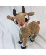 Gemmy singing Rudolph The Red Nosed Reindeer Talking Animated Neck Moves... - $1,132.83 MXN