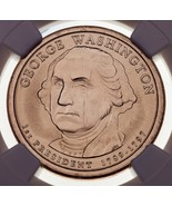 2007 George Washington Missing Edge Lettering Graded by NGC as MS-65 Error - €74,28 EUR